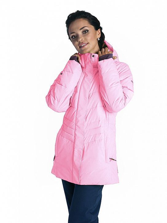 Куртка B-86581 Светло-розовый_фото_2