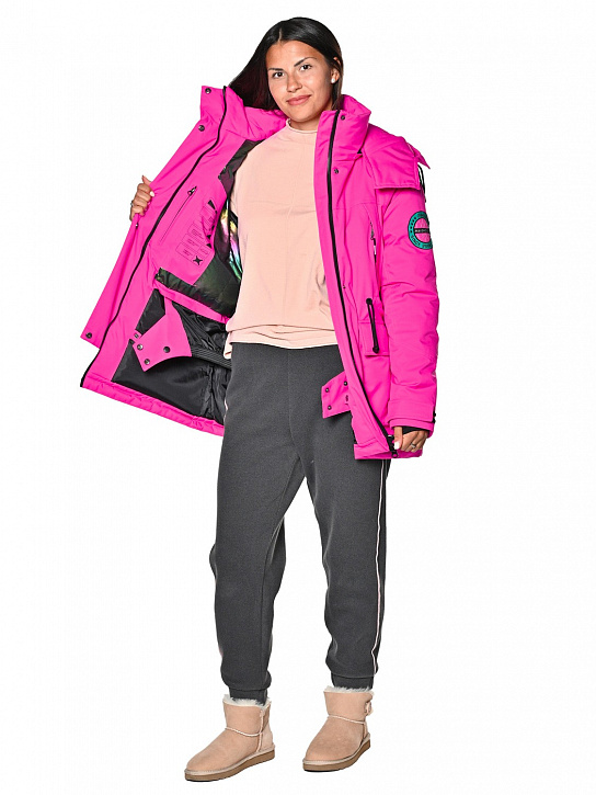 Куртка B-8961 Розовый_фото_6